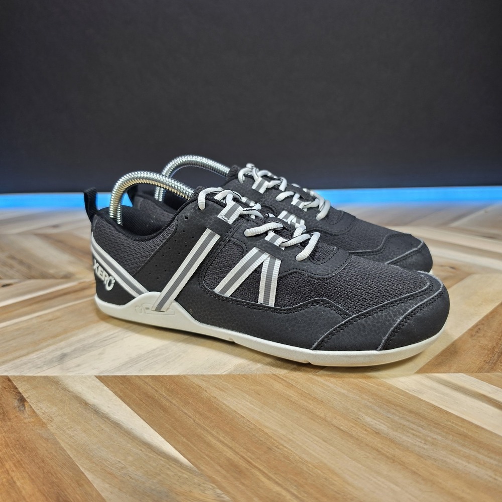 🔥 Xero Shoes Prio Black Size 8 Women's Barefoot Minimalist Zero Drop Running